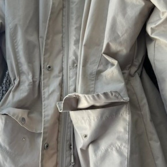 ATLAS FOR WOMEN Tan Hooded Winter Jacket - Picture 3 of 10